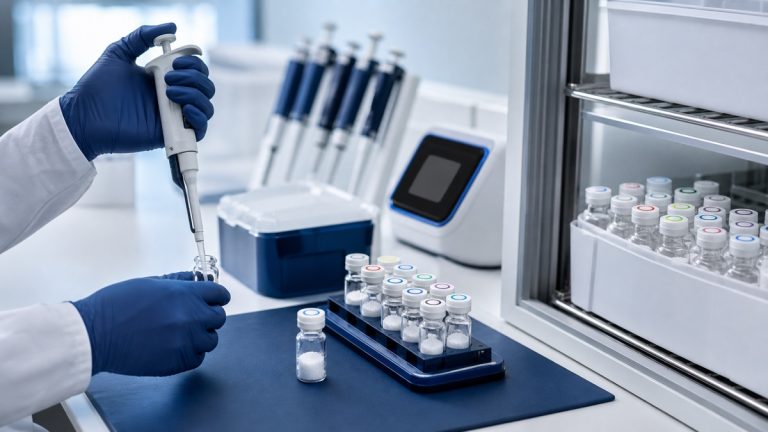 Technical Guide: Proper Peptide Reconstitution and Storage